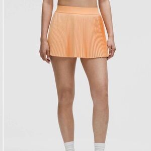 NWT lululemon mesh pleats MR mini tennis skirt